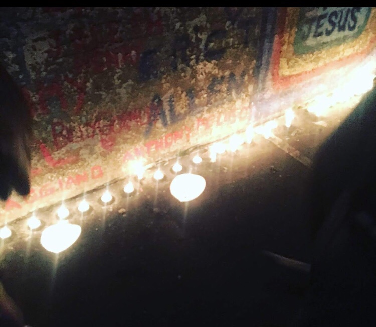 Candle light 9-11 Memorial 
